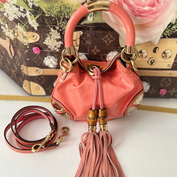 ❤️Sold❤️Rare Authentic Gucci Mini Indy - Picture 3 of 16